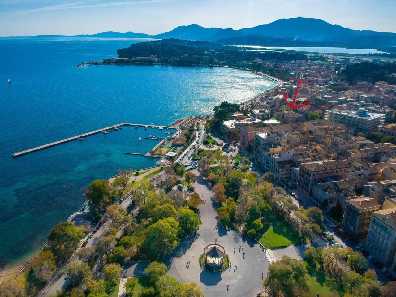 Gregos Rooftop Suite City Center W. Sea View Corfu  Экстерьер фото